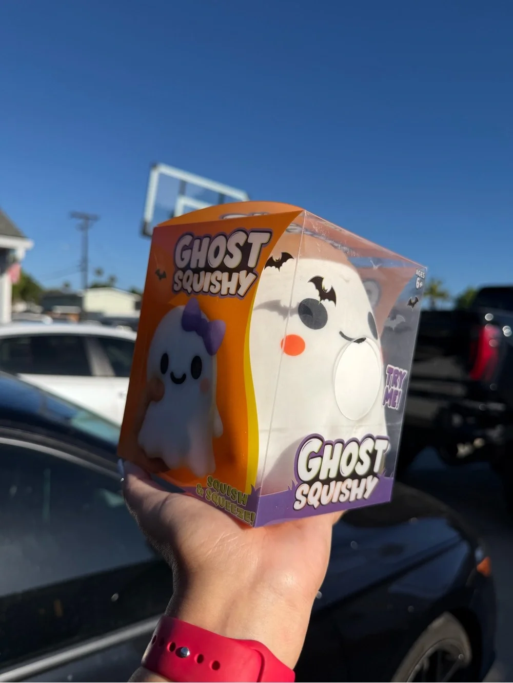 Squishy cute white